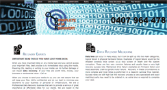 Desktop Screenshot of completedatarecovery.com.au